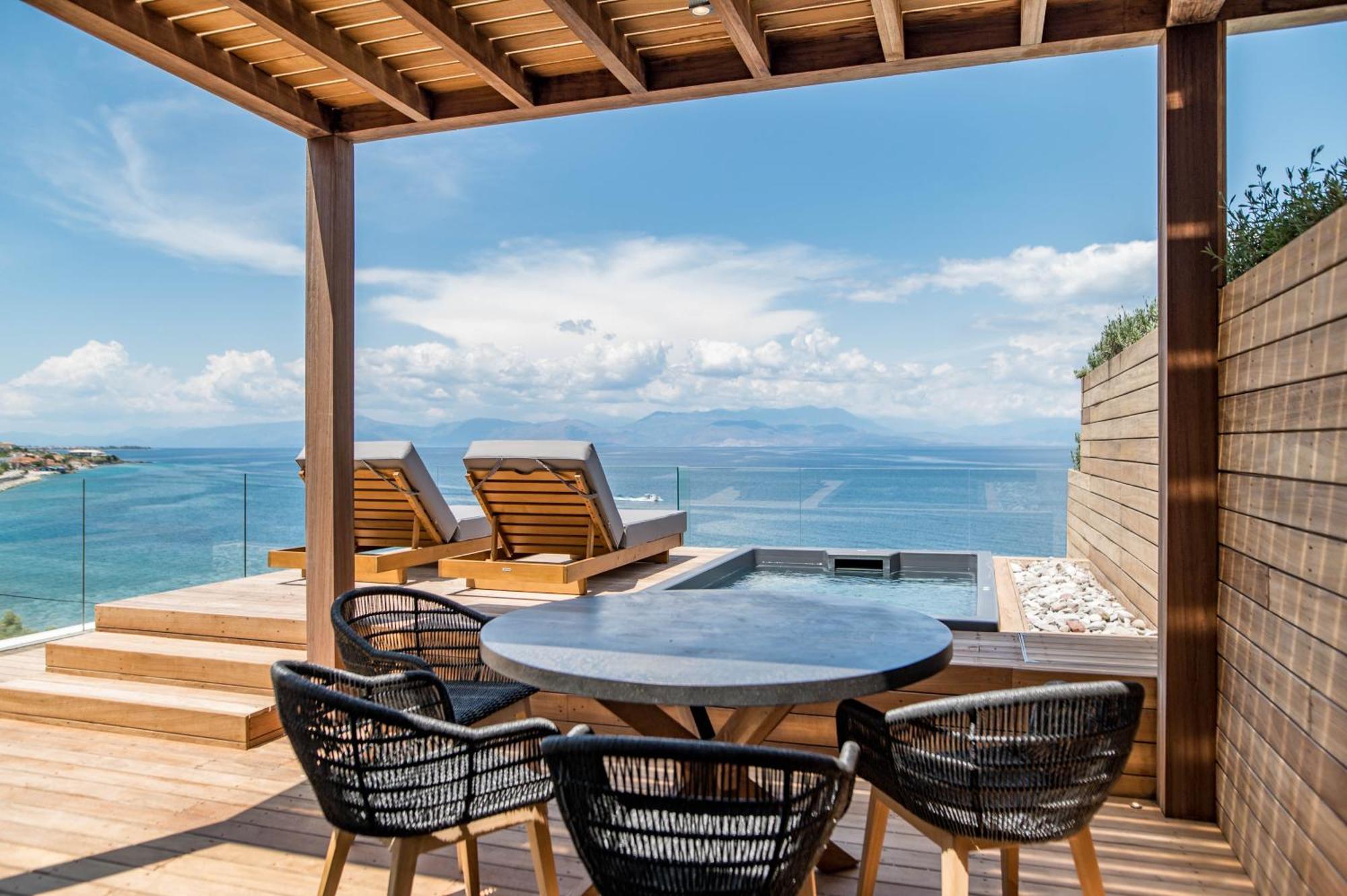 Alissachni Seaside Hotel Dherveni Exteriör bild