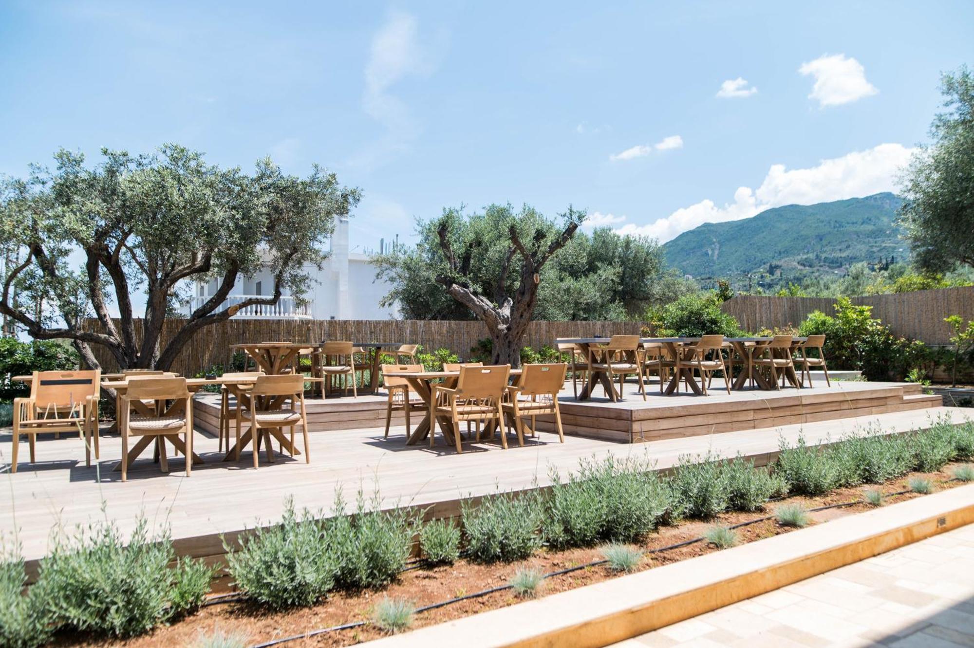 Alissachni Seaside Hotel Dherveni Exteriör bild